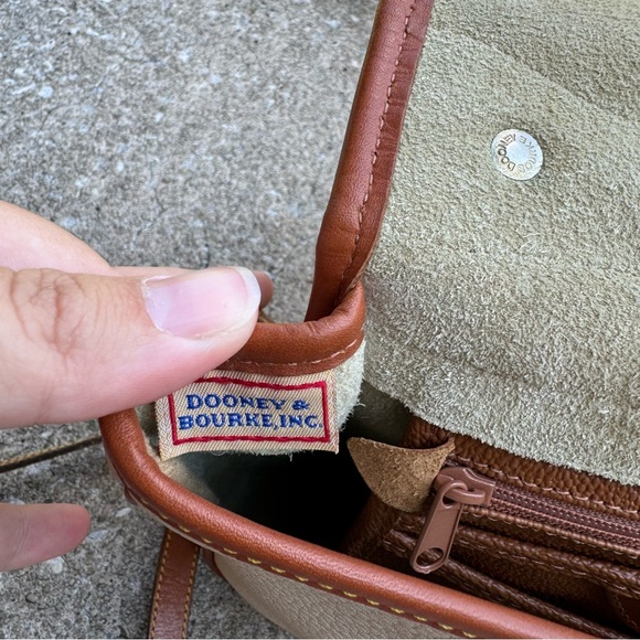 Vintage Dooney and Bourke purse and checkbook wallet - Picture 3 of 10